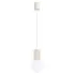 Industrialna beżowa lampa wisząca - K599-Buble