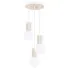 Beżowa nowoczesna lampa wisząca - K600-Buble