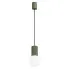 Zielona nowoczesna lampa wisząca - K599-Buble