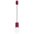 Burgundowa nowoczesna lampa wisząca - K599-Buble