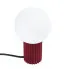 Burgundowa lampka na biurko - K601-Buble