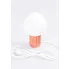 wizualizacja Brzoskwiniowa lampka nocna dekoracyjna - K601-Buble