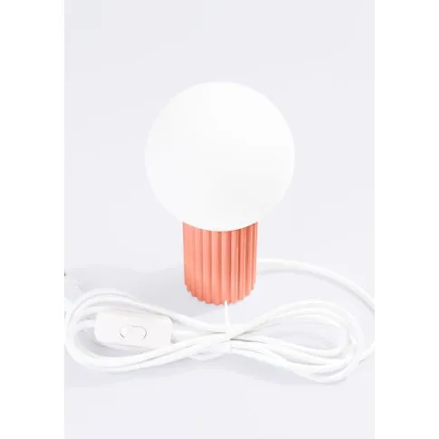 wizualizacja Brzoskwiniowa lampka nocna dekoracyjna - K601-Buble
