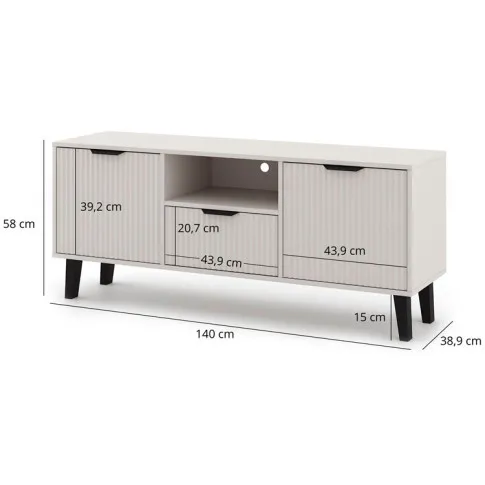 Wymiary szafki rtv Leoniz 7X