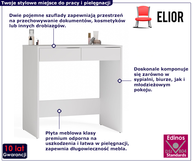 toaletka do sypialni Argo 4X
