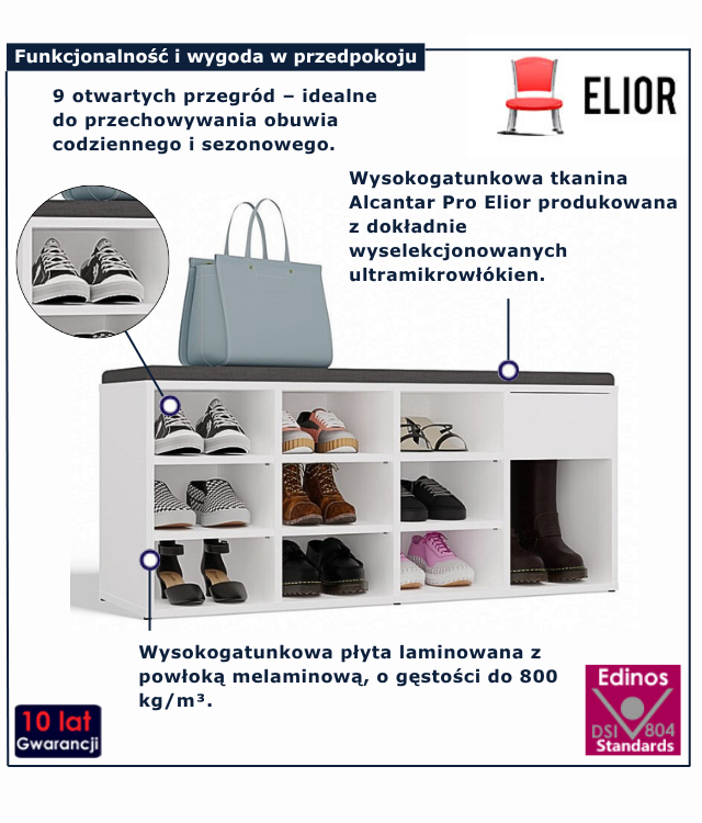 szafka na buty do przedpokoju