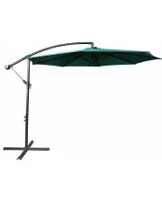 Ciemnozielony parasol na taras - Sunbrella w sklepie Edinos.pl