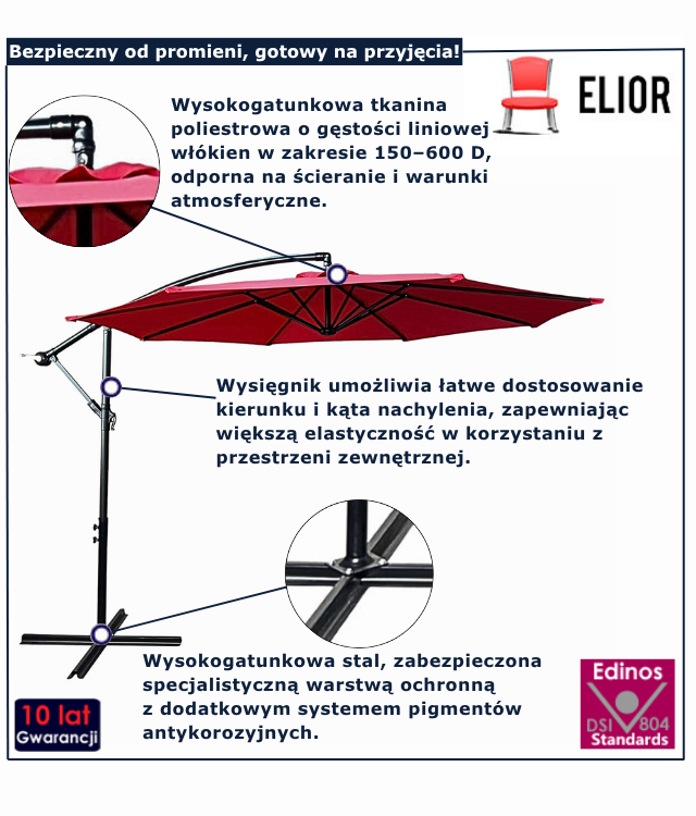 Parasol rozkładany Subrella