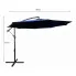 Wymiary parasola granatowego do ogrodu i taras Sunbrella