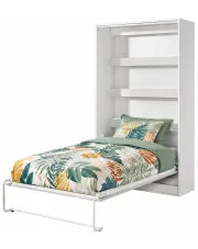 Biały pionowy półkotapczan - Ratisso 4X 120x200 w sklepie Edinos.pl