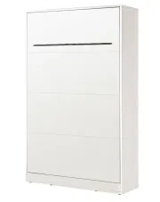 Nowoczesny pionowy półkotapczan biały + czarny - Ratisso 4X 120x200 w sklepie Edinos.pl