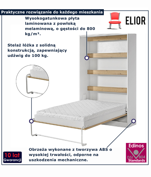 Poziomy półkotapczan Ratisso 3X 