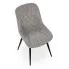 Szare tapicerowane krzesło Luresta