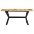 Stół drewniany ze stalowymi nogami Kalis 4X