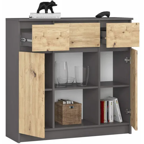 Nowoczesna komoda grafti + artisan do salonu Nuvo