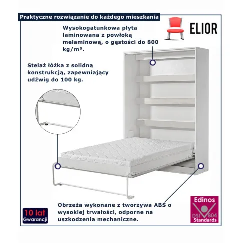 infografika pionowego tapczanu Ratisso 6X