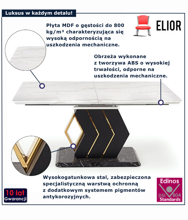 Stół rozkładany Onys