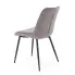 Szare nowoczesne krzesło Sovira