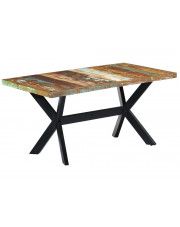Industrialny stół z drewna odzyskanego – Kalis 4X w sklepie Edinos.pl