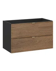 Szafka pod umywalkę z szufladami - Arvenax 4X 80 cm w sklepie Edinos.pl