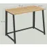 Wymiary biurka dąb sonoma + czarny Odix
