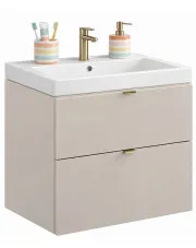 Kaszmirowa szafka pod umywalkę - Belvani 4X 60 cm w sklepie Edinos.pl