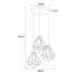 Wymiary lampy J102-Latimo