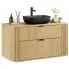 Nowoczesna szafka pod umywalkę z szufladami Nordre 5X 80 cm