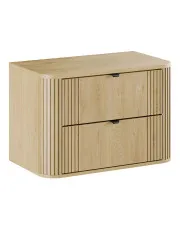 Nowoczesna szafka pod umywalkę z szufladami - Nordre 5X 80 cm w sklepie Edinos.pl