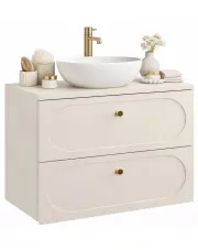 Kaszmirowa szafka pod umywalkę nablatową -  Avenari 5X 60 cm w sklepie Edinos.pl