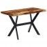 Szczegółowe zdjęcie nr 5 produktu Loftowy stół z drewna sheesham Kalis – brązowy 