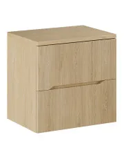 Skandynawska szafka pod umywalkę dąb Cremona -  Linesso 5X 60 cm w sklepie Edinos.pl