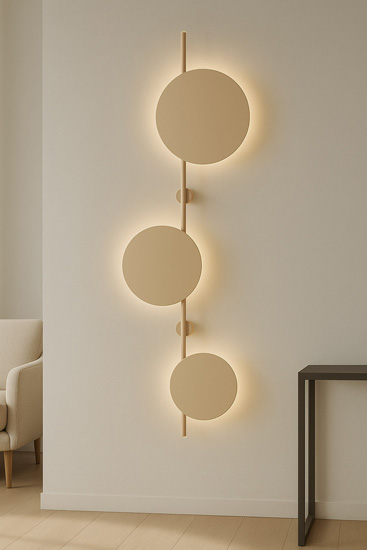 Loftowy metalowy kinkiet na 3 żarówki J111-Fisel