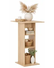 Stolik barowy kuchenny Sawnos – dębowy w sklepie Edinos.pl