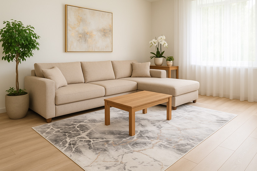 Nowoczesny dywan marmur Glumor 2X