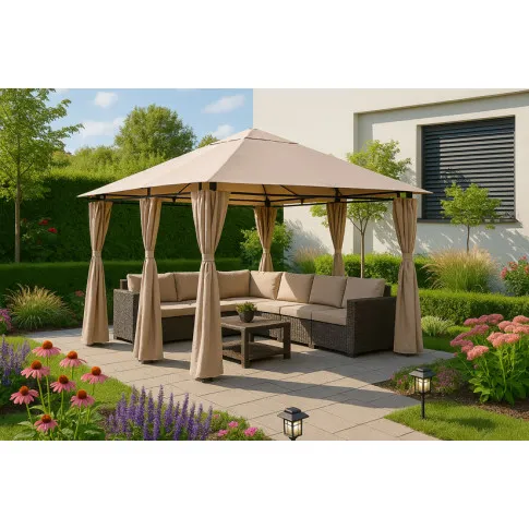 Wizualizacja pawilonu ogrodowego Ambi