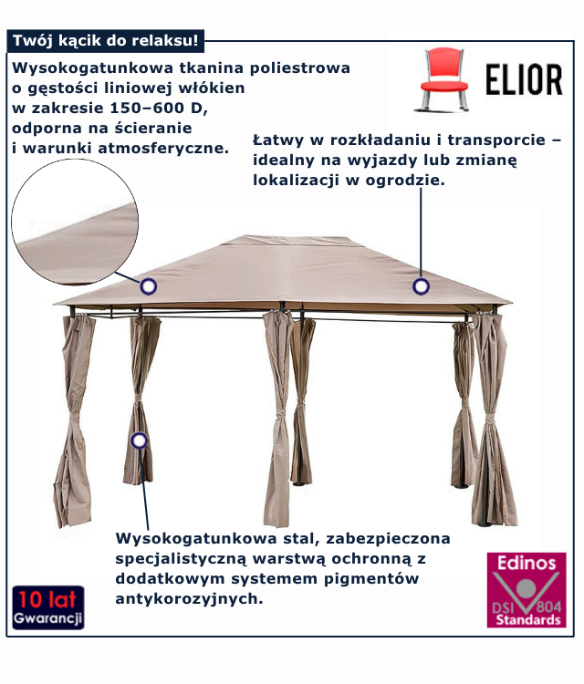 Pawilon ogrodowy Ambi