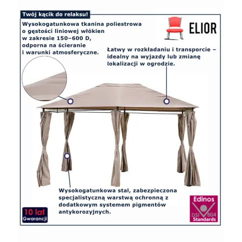 Pawilon do ogrodu i na taras Ambi