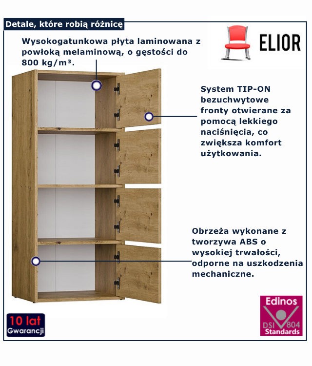 otwierana szafka Royale