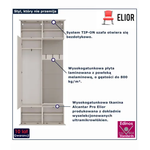 kaszmirowa szafa Texi 5X