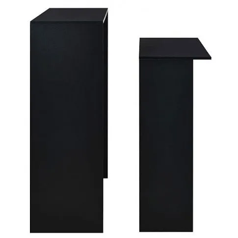 Szczegółowe zdjęcie nr 6 produktu Stół barowy Nexa 6X - czarny