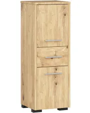 Półsłupek łazienkowy dąb artisan - Riten 3X w sklepie Edinos.pl