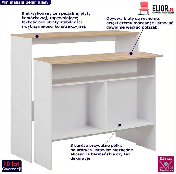 stół barowy Nexa 4X