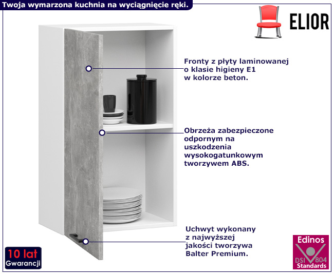 Górna szafka kuchenna Zanari 25X 