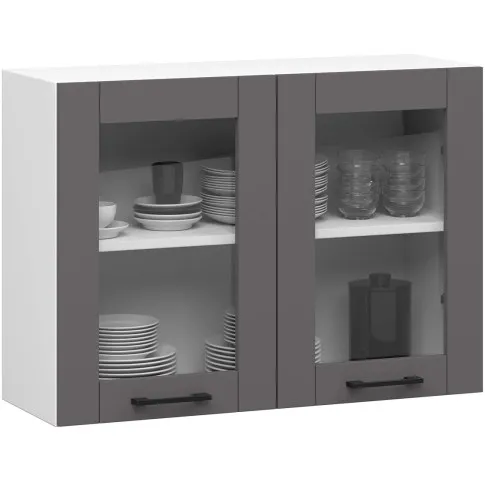 Szafka wisząca górna kuchenna  z witryną 80 cm Vivienne 20X