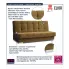  Sofa musztardowa Oree 
