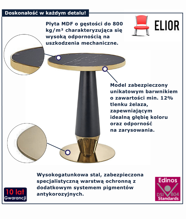 Stół okrągły Tondo