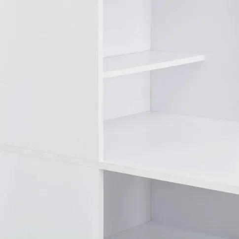 Szczegółowe zdjęcie nr 6 produktu Stolik barowy z szafką Pastels – biały