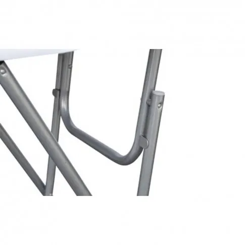 Fragment szarych nóg stolika składanego Ravel 3X