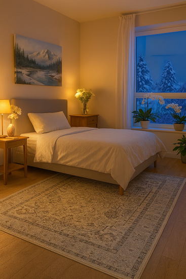 Różnokolorowy dywan do salonu Sarota 4X